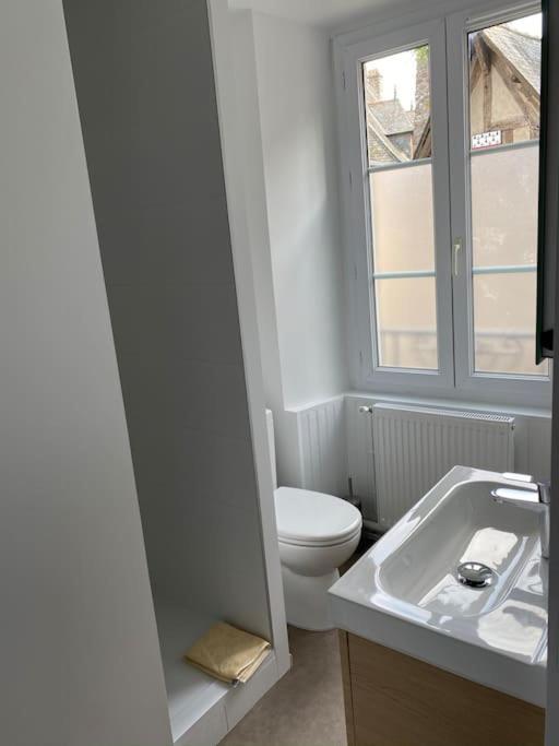 Appartement En Plein Coeur Historique De Dinan Eksteriør bilde